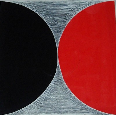  'Red to Black' by Sir Terry Frost
