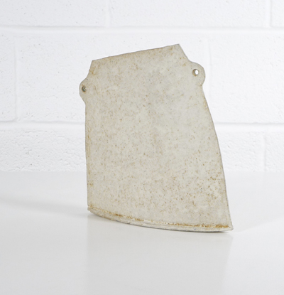 Cream Lugged Vessel by Paul Philp