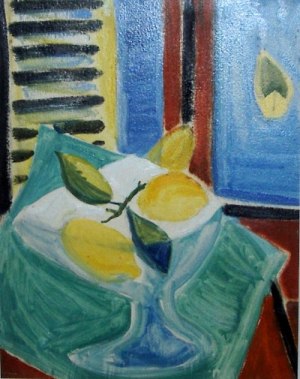 'Lemons in a Bowl' by Francis Davison