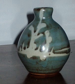 Bud vase by Bernard Leach
